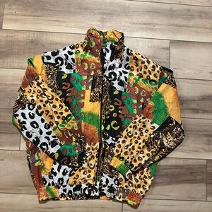 Caoco Multicolor Patchwork Women's Jacket